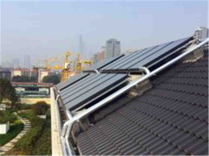 學(xué)校用太陽能熱水工程案例，洗浴用太陽能熱水